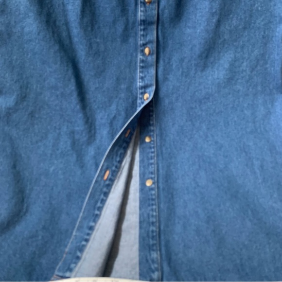 Marisa Canvas Denim A- Line Skirt Women’s L14 - Picture 5 of 14